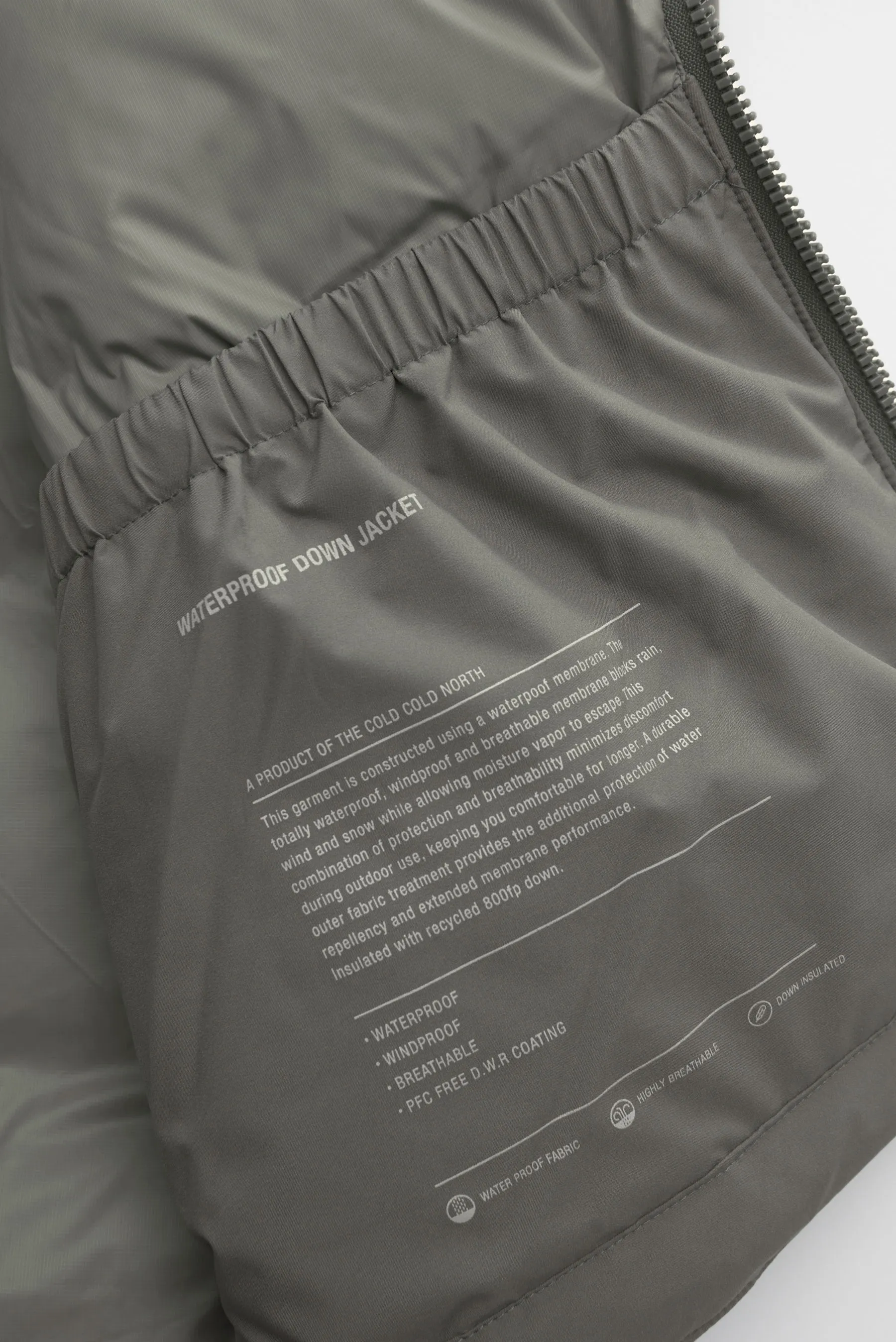 Norse Projects - Herren - Daunenjacke 'Asger' graugrün – Bild 5