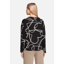 Sweatshirt mit Rippenstruktur Sweatshirt mit Rippenstruktur