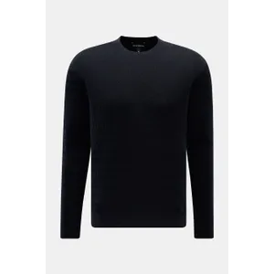 Emporio Armani - Herren - Feinstrick-Rundhalspullover dark navy Emporio Armani - Herren - Feinstrick-Rundhalspullover dark navy