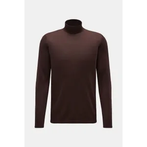 Kiefermann - Herren - Merino Feinstrick-Pullover %27Stellen%27 braun Kiefermann - Herren - Merino Feinstrick-Pullover %27Stellen%27 braun