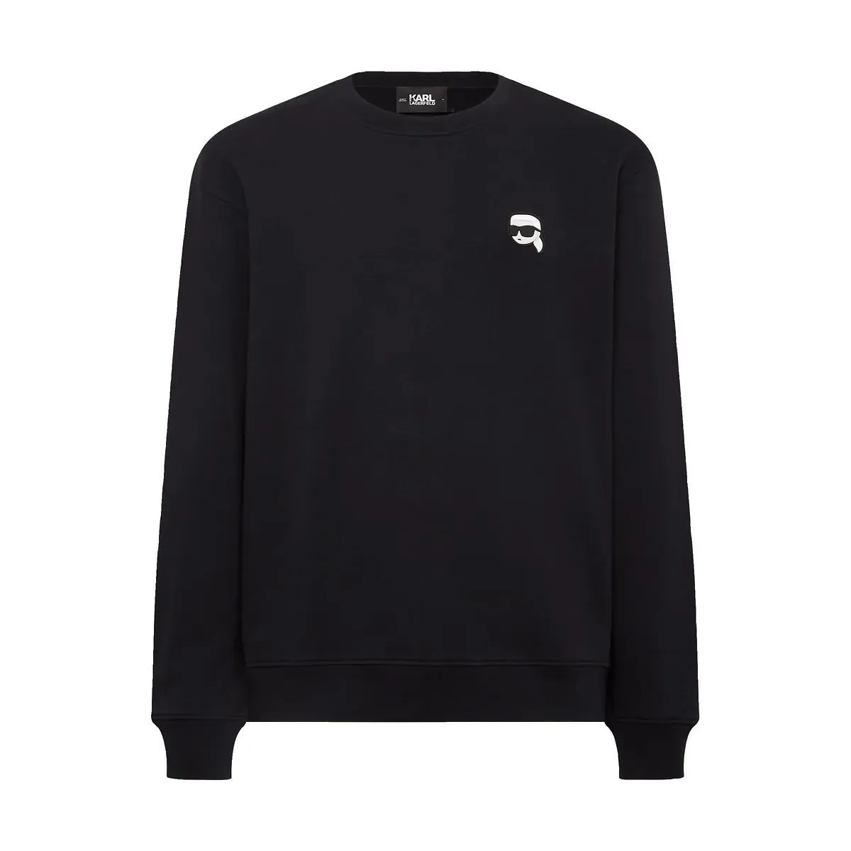 Karl Lagerfeld - IKON SWEATSHIRT - Größe S - schwarz Karl Lagerfeld - IKON SWEATSHIRT - Größe S - schwarz