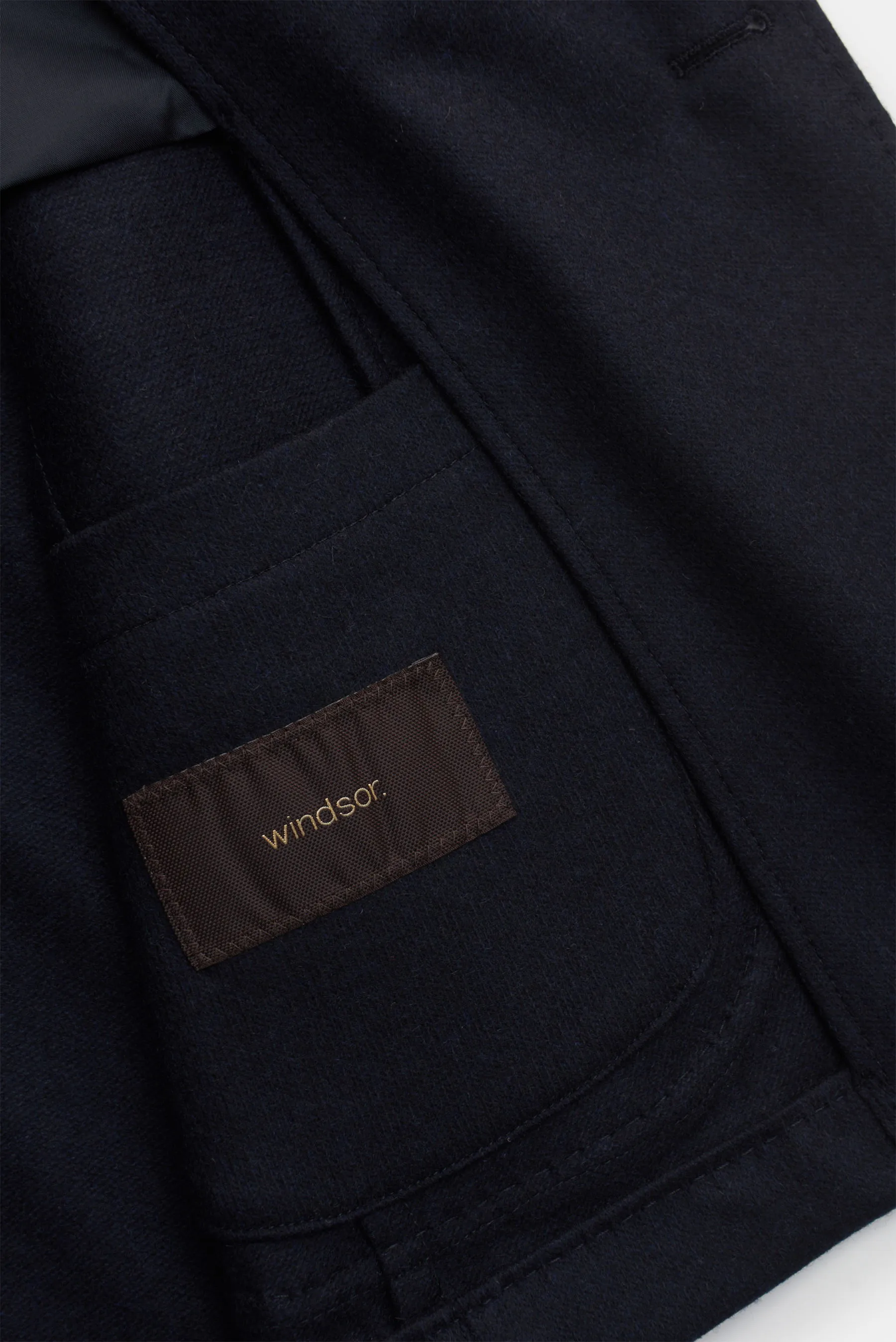 Windsor - Herren - Cashmere Sakko 'Giro' dark navy – Bild 4