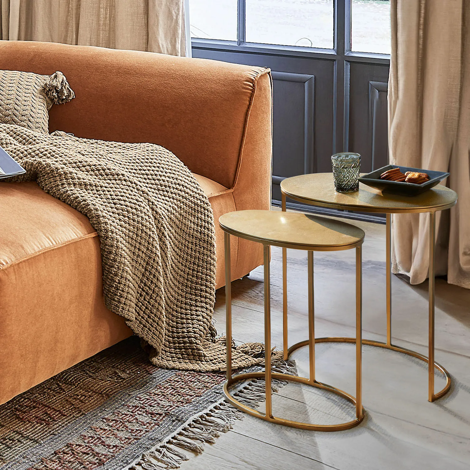 Beistelltisch 2er Set Leron – Bild 2