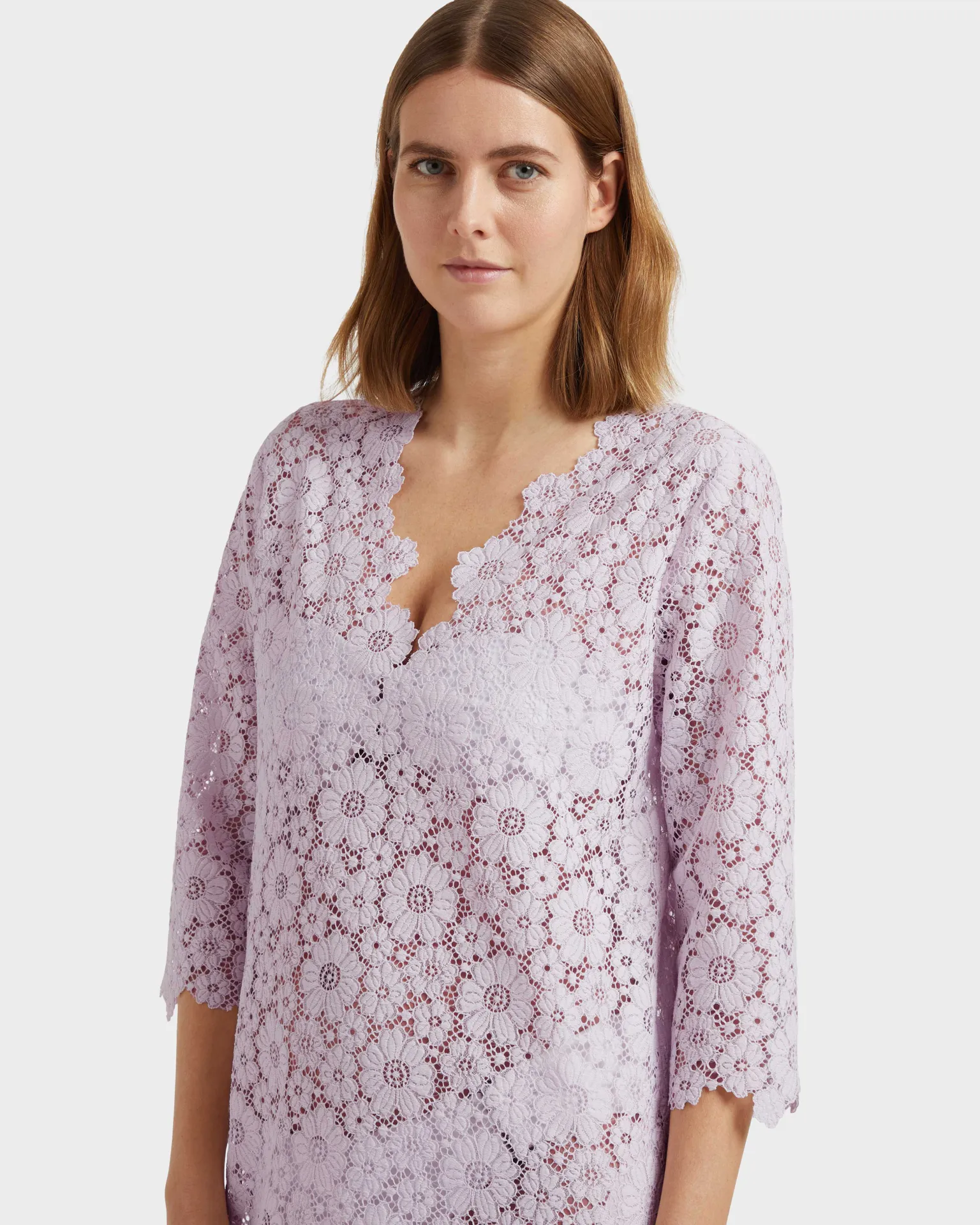 Vilebrequin - Damen-guipure-kaftan - Kaftan - Kamari - Rosa - Größe L/XL – Bild 5