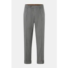 Berwich - Herren - Wollhose %27Chiaia%27 grau meliert Berwich - Herren - Wollhose %27Chiaia%27 grau meliert