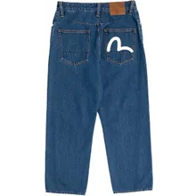 EVISU - Jeans 3D Painted Seagull Denim Indigo - Größe L - bunt EVISU - Jeans 3D Painted Seagull Denim Indigo - Größe L - bunt