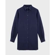 Vilebrequin - Solid Hemdkleid Aus Leinen Für Damen - Kleid Im Hemd-stil - Fragance - Blau - Größe XS Vilebrequin - Solid Hemdkleid Aus Leinen Für Damen - Kleid Im Hemd-stil - Fragance - Blau - Größe XS