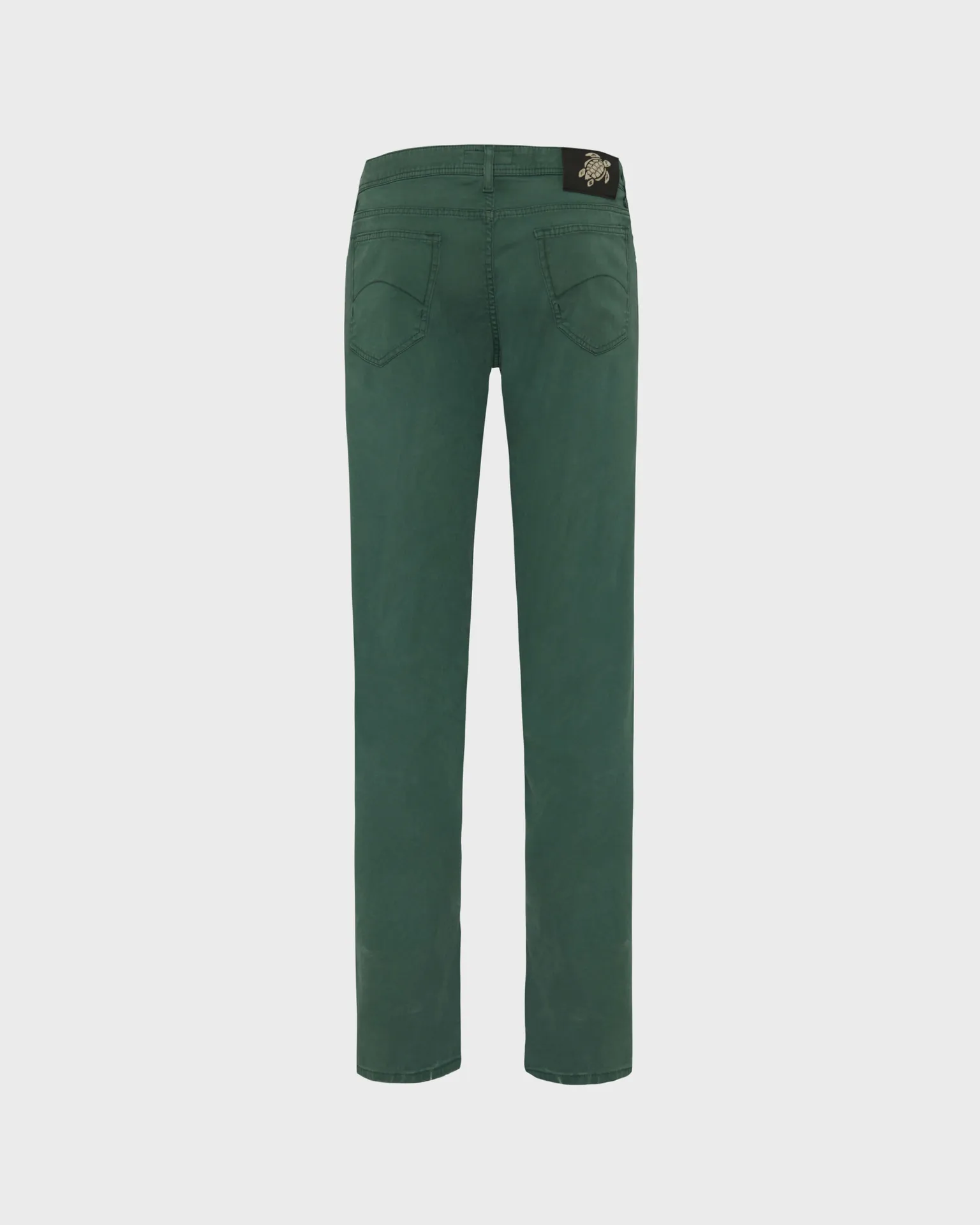 Vilebrequin - Herrenhose Aus Tencel-gabardine Im 5-taschen-design - Jeanshose - Gbetta18 - Grün - Größe 30 – Bild 2