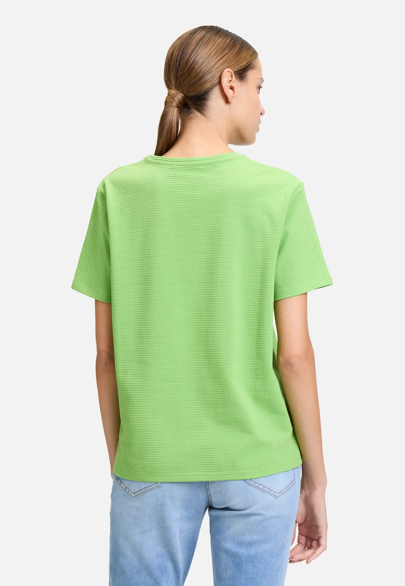 Basic Shirt mit Struktur Basic Shirt mit Struktur