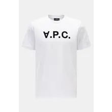 A.P.C. - Herren - Rundhals-T-Shirt %27Standard Grand VPC%27 weiß A.P.C. - Herren - Rundhals-T-Shirt %27Standard Grand VPC%27 weiß