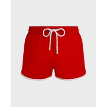 Vilebrequin - Ultraleichte Kurze Vbq Line Badeshorts Für Herren - Bademode - Meno - Rot - Größe XL Vilebrequin - Ultraleichte Kurze Vbq Line Badeshorts Für Herren - Bademode - Meno - Rot - Größe XL