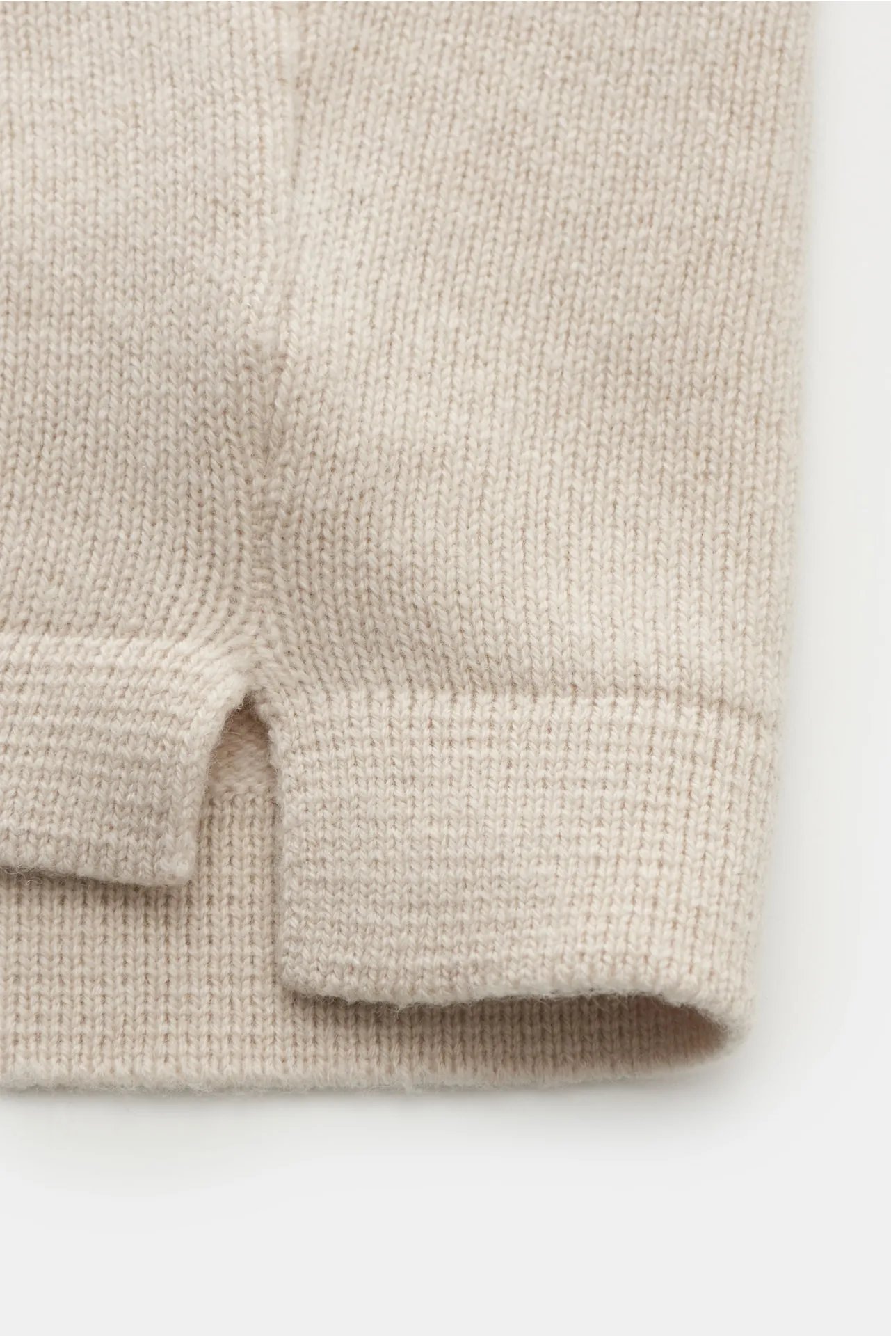 Doppiaa - Herren - Strickhemd 'Aamleto' sand – Bild 5