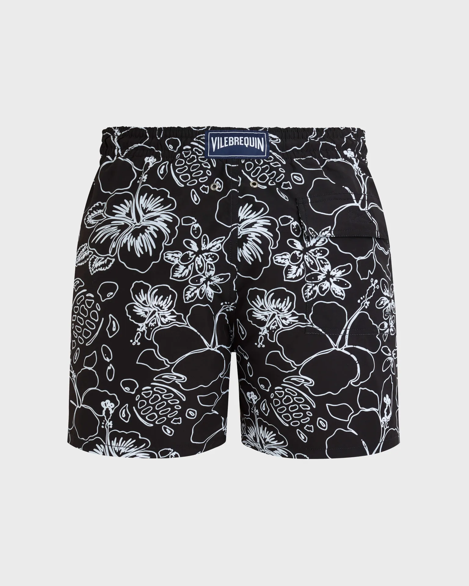 Vilebrequin - Tropical Turtles Ink Badeshorts Für Herren - Bademode - Moorea - Schwarz - Größe M – Bild 2
