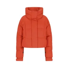Bacon - "Puffa Ring" Orange Quilted Nylon Down Jacket - Größe M - orange Bacon - "Puffa Ring" Orange Quilted Nylon Down Jacket - Größe M - orange