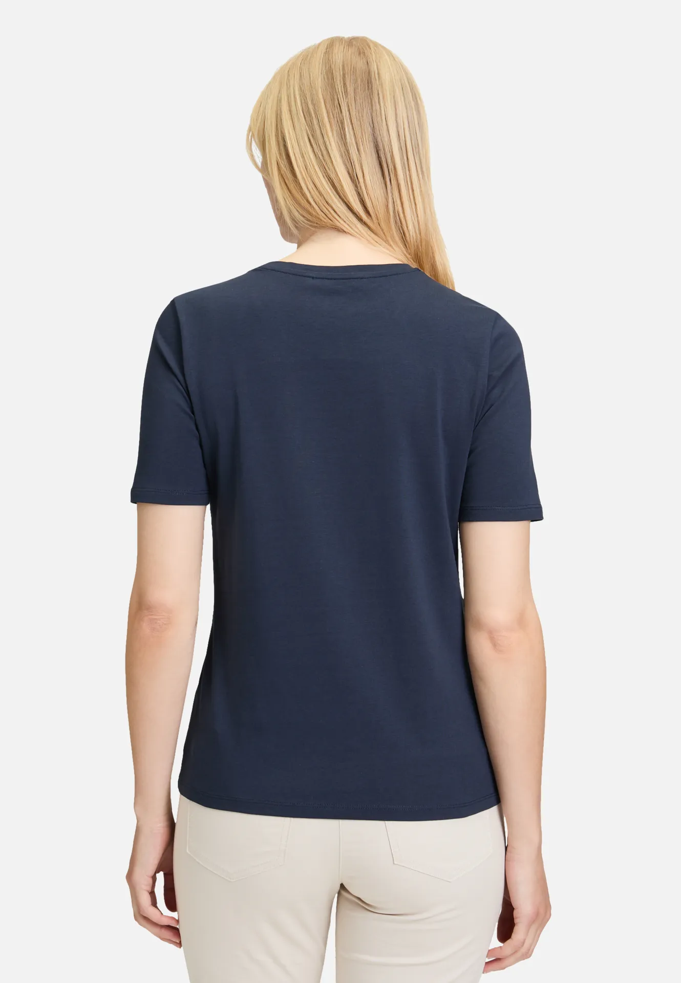 Basic Shirt mit Placement Basic Shirt mit Placement