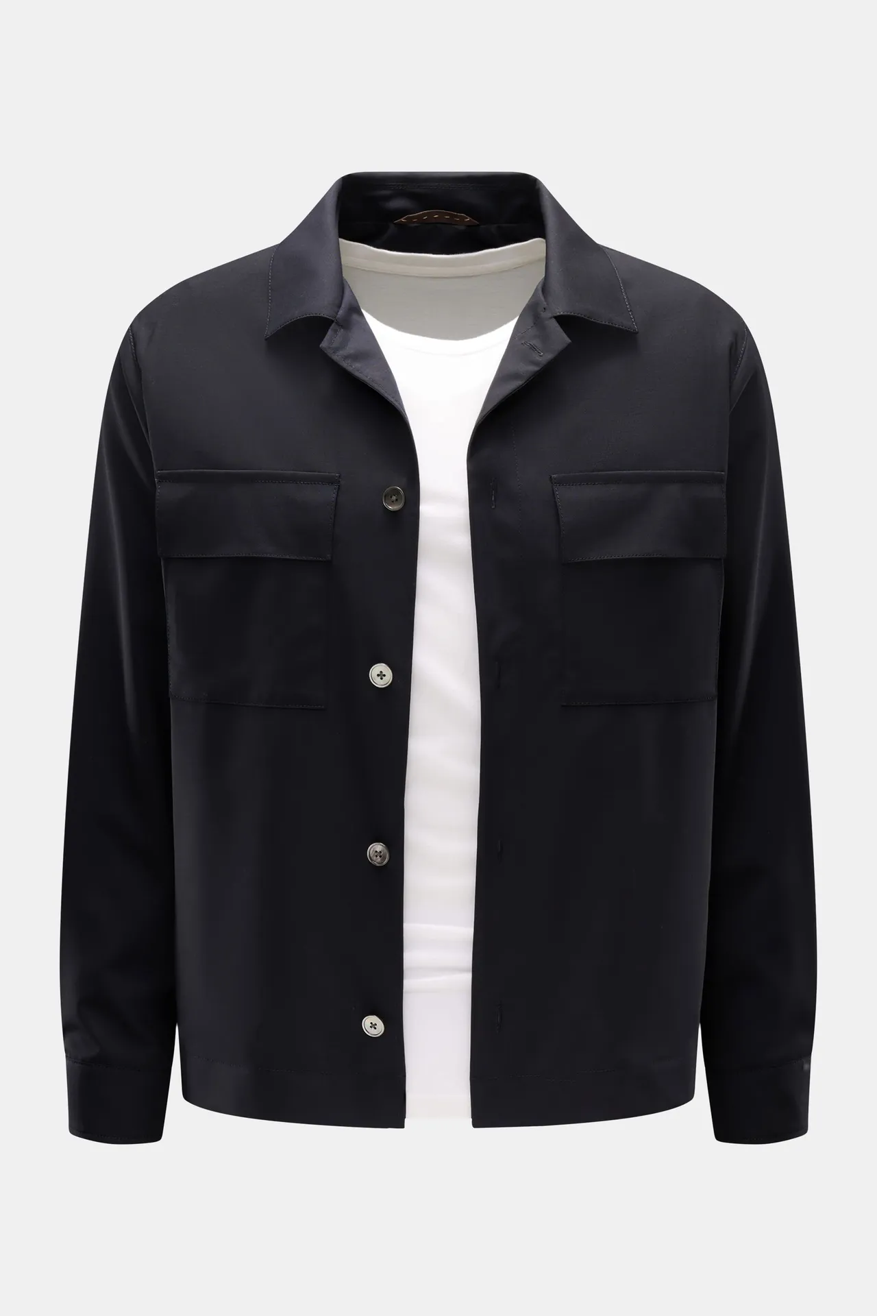 Windsor - Herren - Overshirt %27Lavoro%27 dark navy Windsor - Herren - Overshirt %27Lavoro%27 dark navy