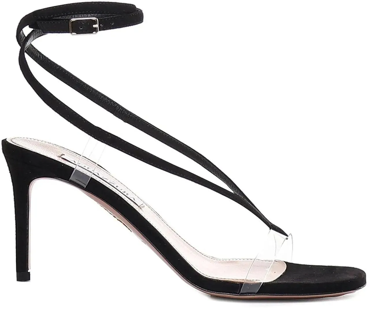 Aquazzura - Aquazzura Illusion Slingback Pumps - Größe 37,5 - black Aquazzura - Aquazzura Illusion Slingback Pumps - Größe 37,5 - black
