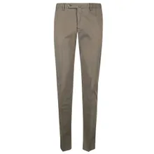 Pt Torino - Tailored Brown Super Slim Pants In Stretch Cotton - Größe 56 - braun Pt Torino - Tailored Brown Super Slim Pants In Stretch Cotton - Größe 56 - braun