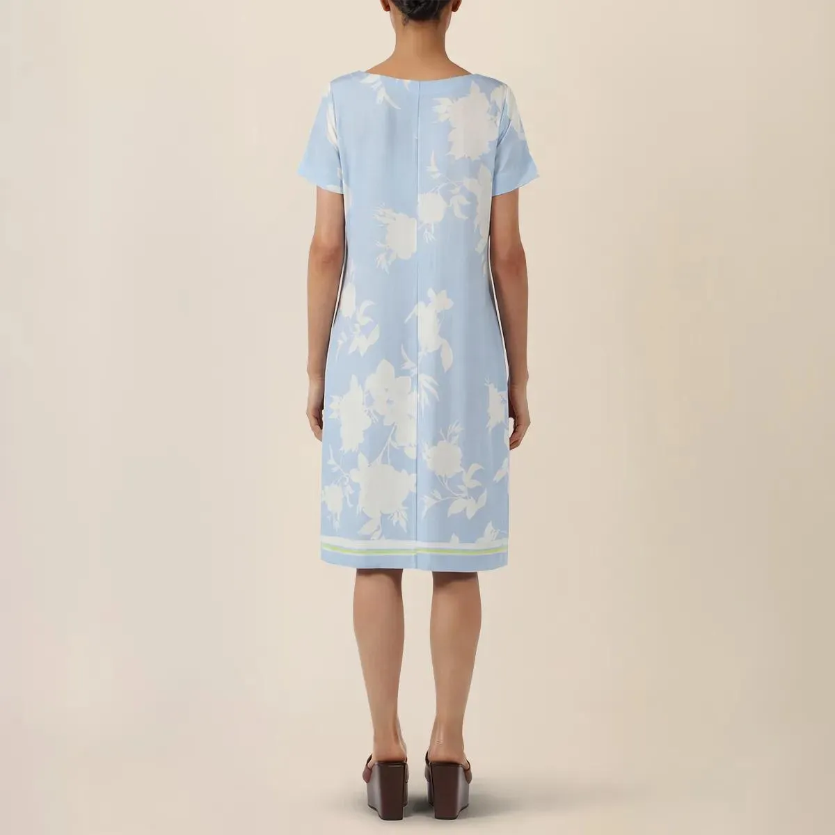 Apart - Jerseykleid - Größe 42 - blau – Bild 2