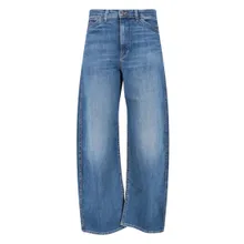 NILI LOTAN - Wide-Leg Jeans With Mid-Blue Wash - Größe 24 - blau NILI LOTAN - Wide-Leg Jeans With Mid-Blue Wash - Größe 24 - blau