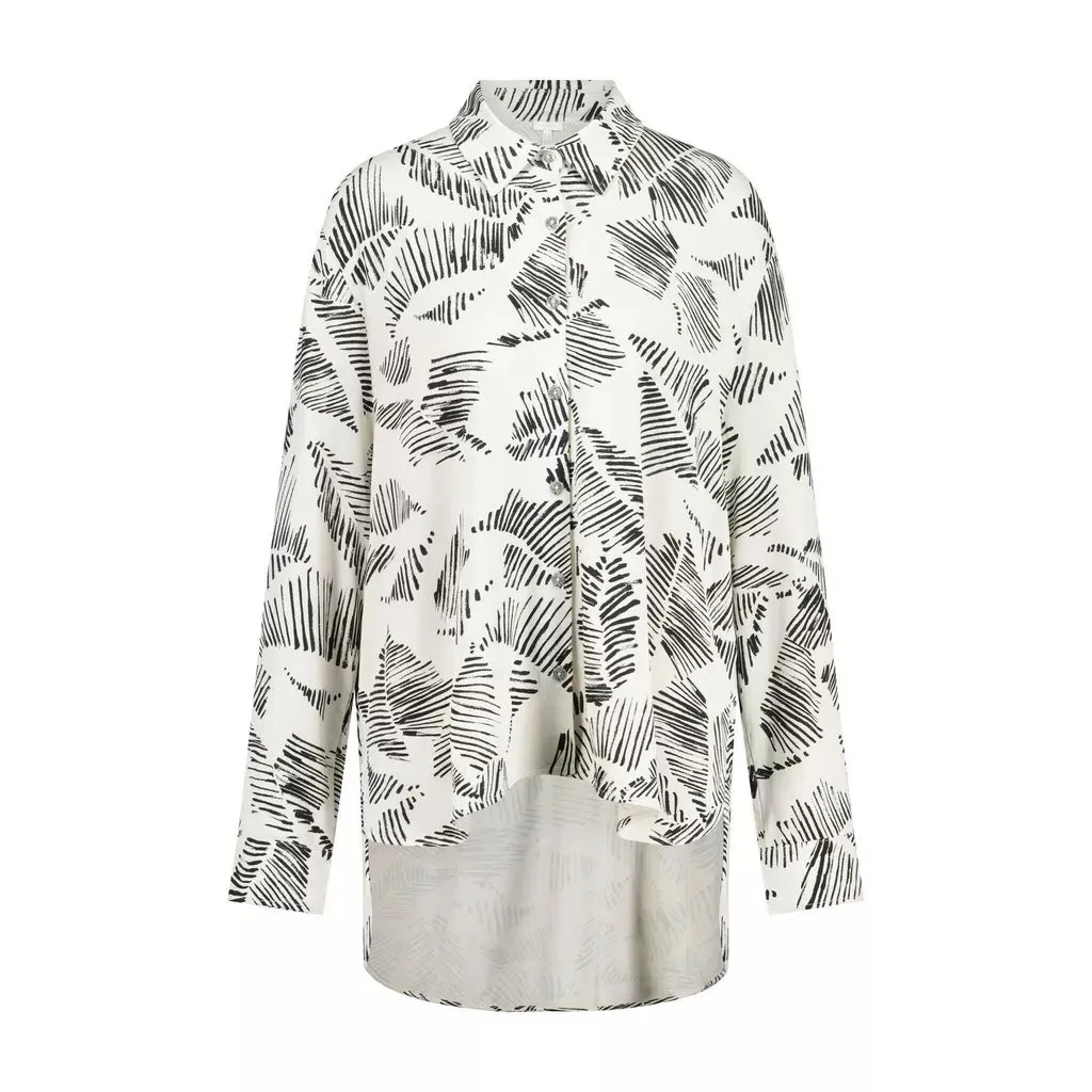 Sportalm - Bluse mit Print - Größe 38 - gray Sportalm - Bluse mit Print - Größe 38 - gray