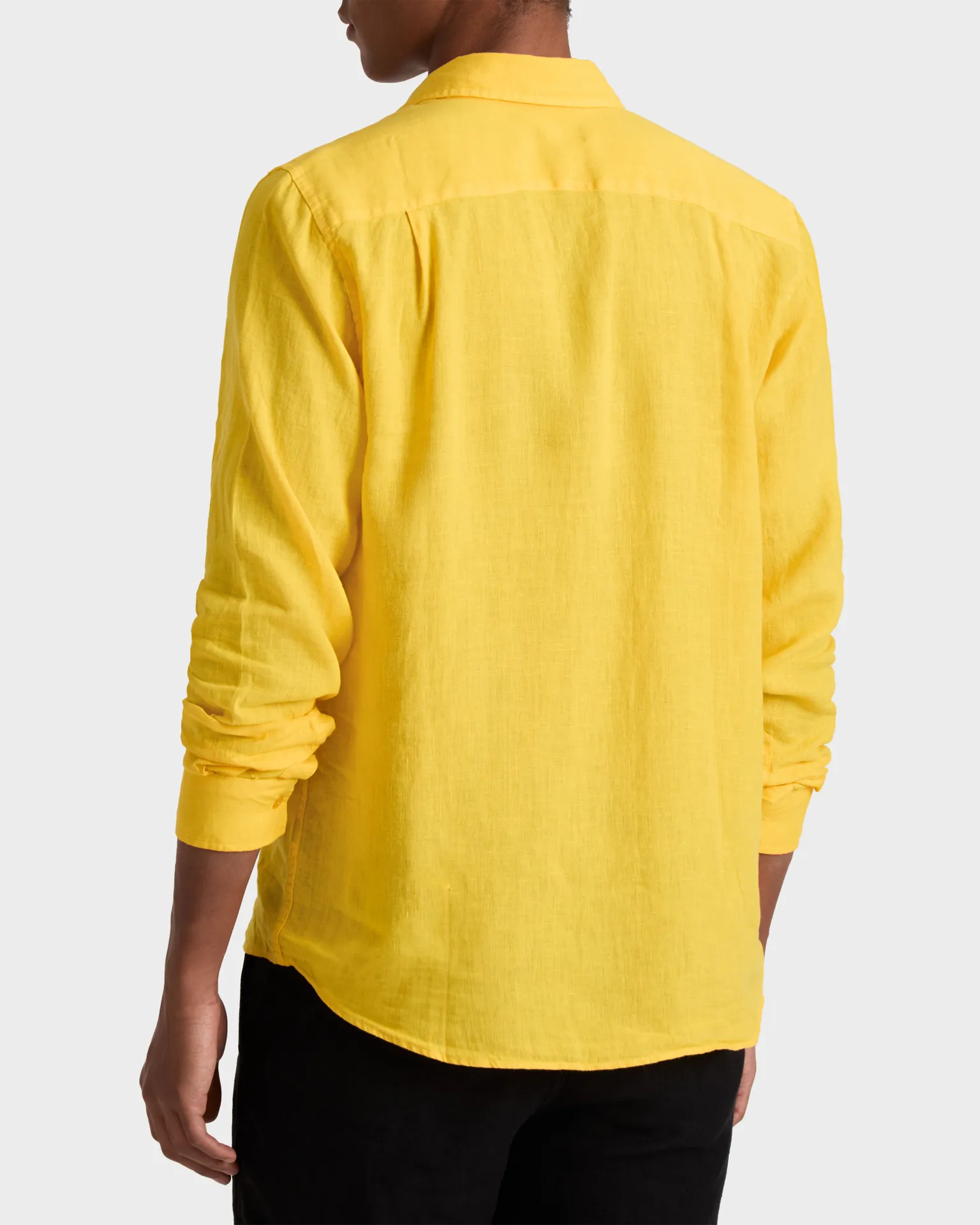 Vilebrequin - Solid Hemd Aus Leinen Für Herren - Hemd - Caroubis - Gelb - Größe XL – Bild 4
