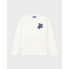 Vilebrequin - Langärmeliges T-shirt Aus Baumwolle Für Herren - T-shirt - Ales - Weiss - Größe XXXL Vilebrequin - Langärmeliges T-shirt Aus Baumwolle Für Herren - T-shirt - Ales - Weiss - Größe XXXL