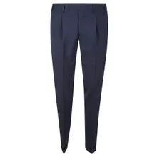 Pt Torino - Tailored Blue Trousers With Sharp Creases - Größe 48 - schwarz Pt Torino - Tailored Blue Trousers With Sharp Creases - Größe 48 - schwarz