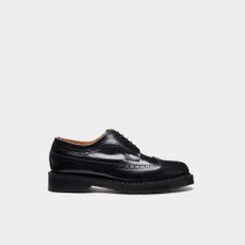 Hi-Shine 4 Eye American Derby Brogue Shoe Hi-Shine 4 Eye American Derby Brogue Shoe