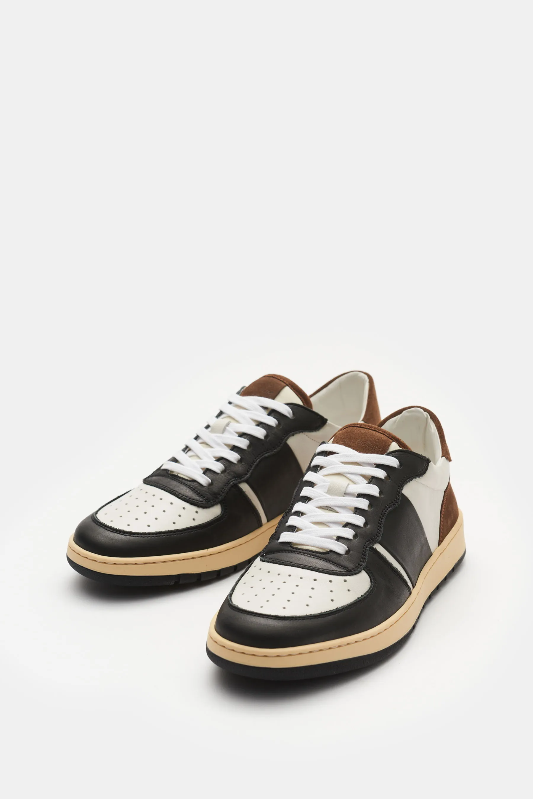 Collegium - Herren - Sneaker 'Destroyer Low' creme/schwarz/braun – Bild 3