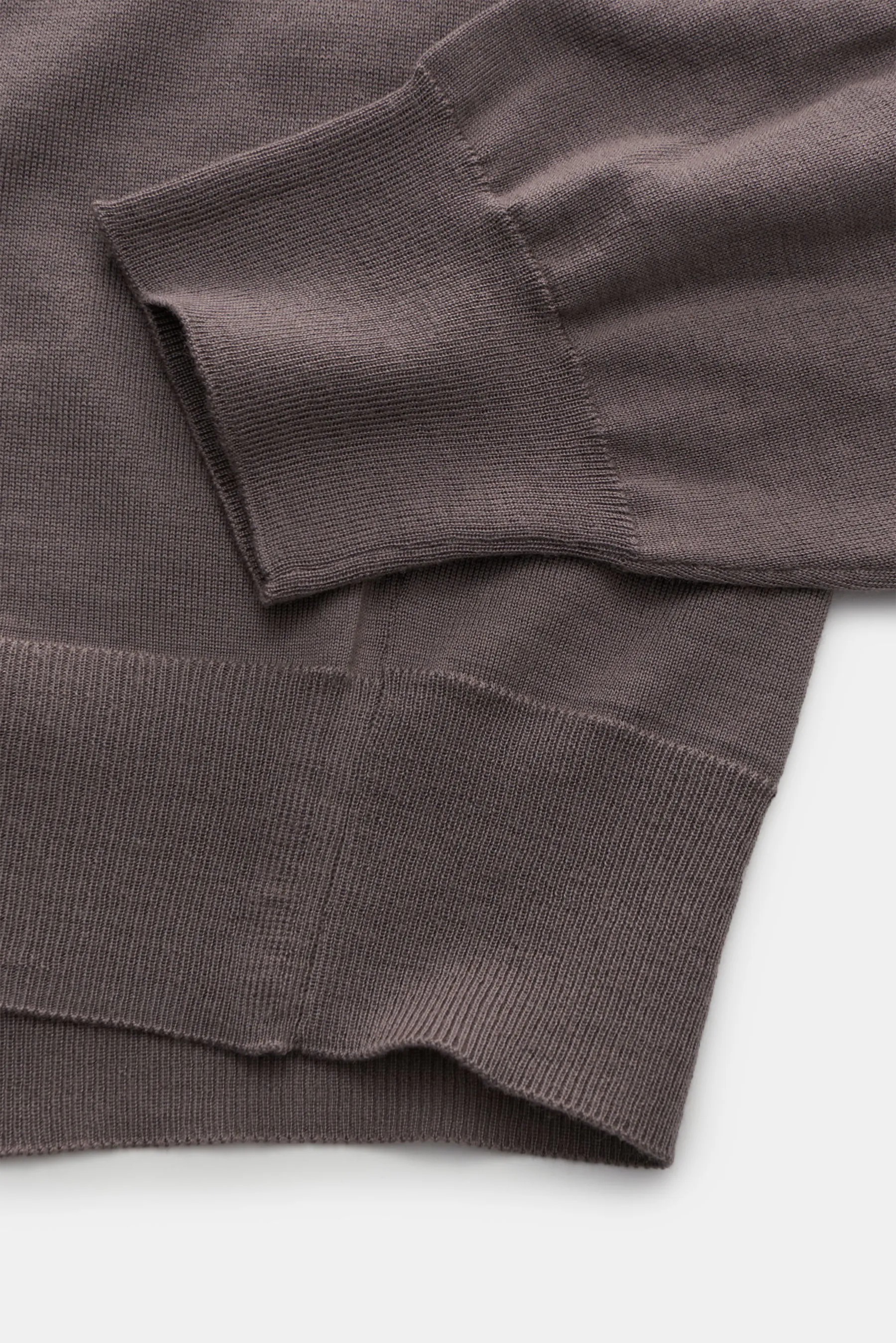 Drumohr - Herren - Merino Rollkragenpullover taupe – Bild 3