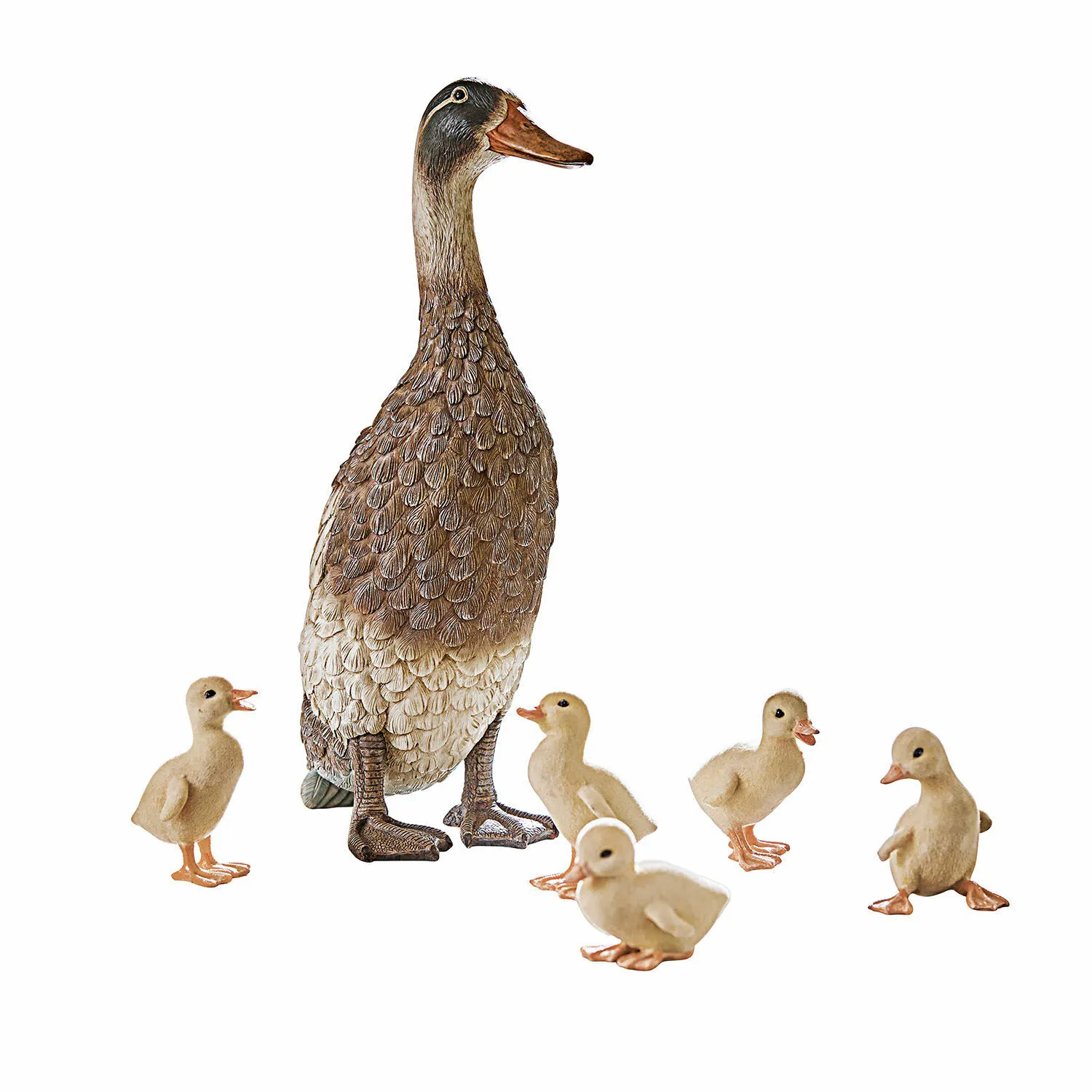 Ente und Küken 6er Set Levevre – Bild 3