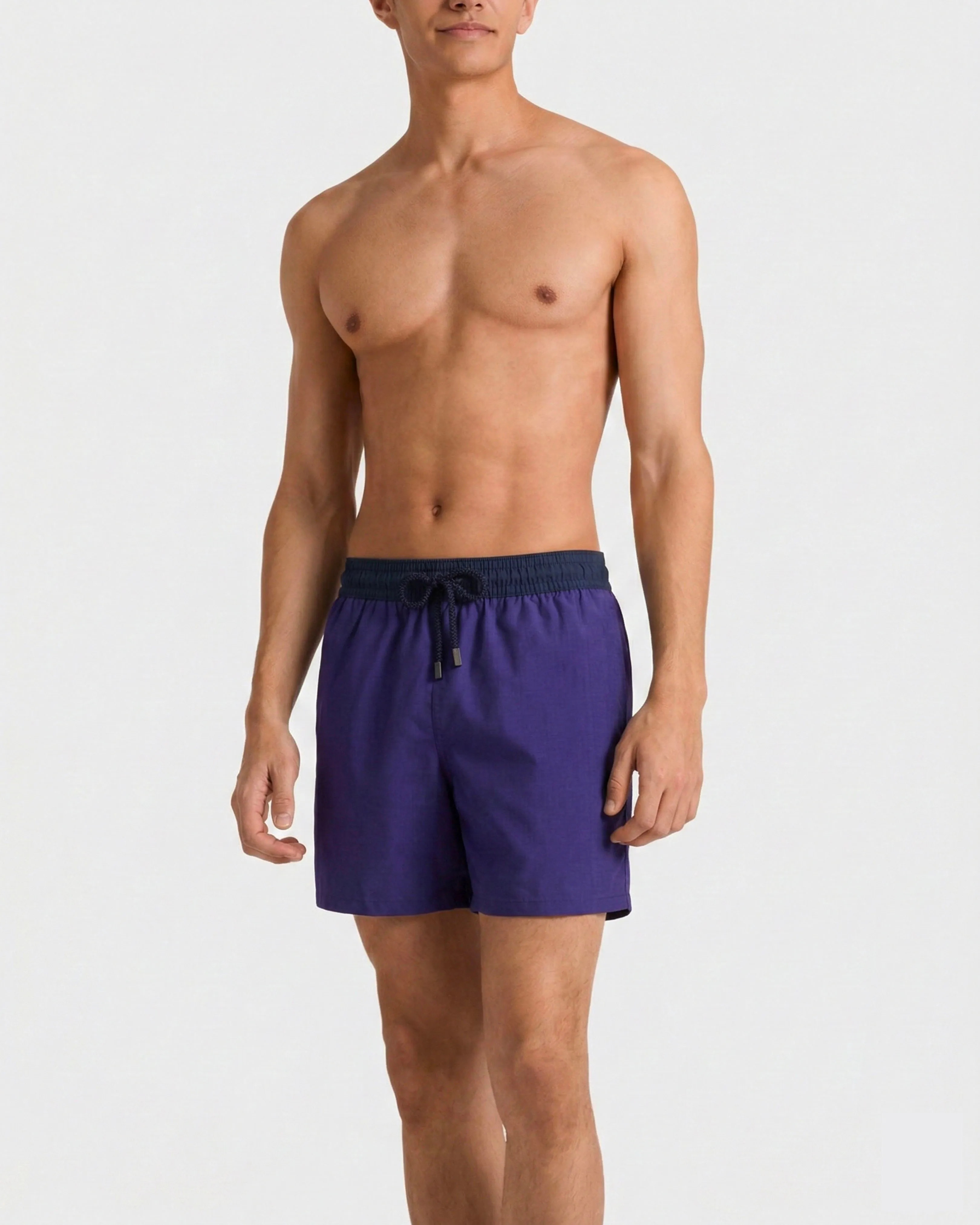 Vilebrequin - Super 120's Woll-badeshorts Für Herren - Bademode - Magnus - Blau - Größe XXXL – Bild 3