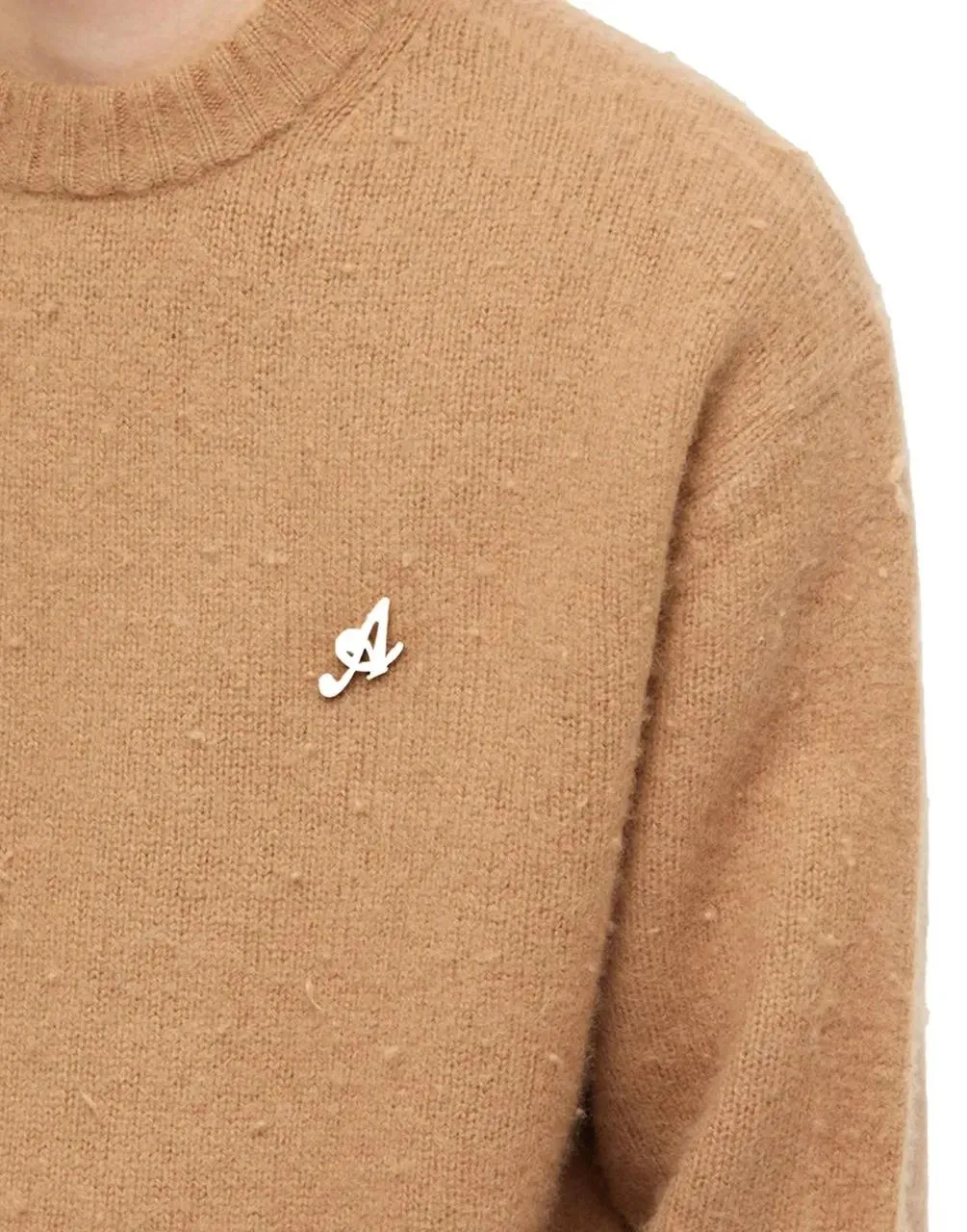 Axel Arigato - Beyond Wool Cashmere Sweater - Größe S - beige – Bild 3