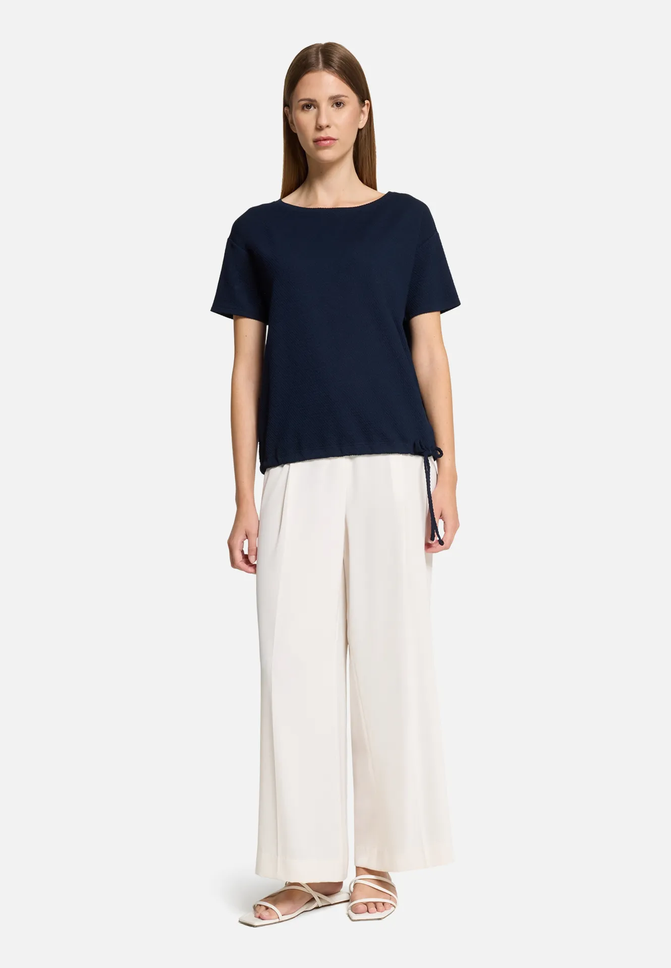 Blusenshirt mit Tunnelzug – Bild 2