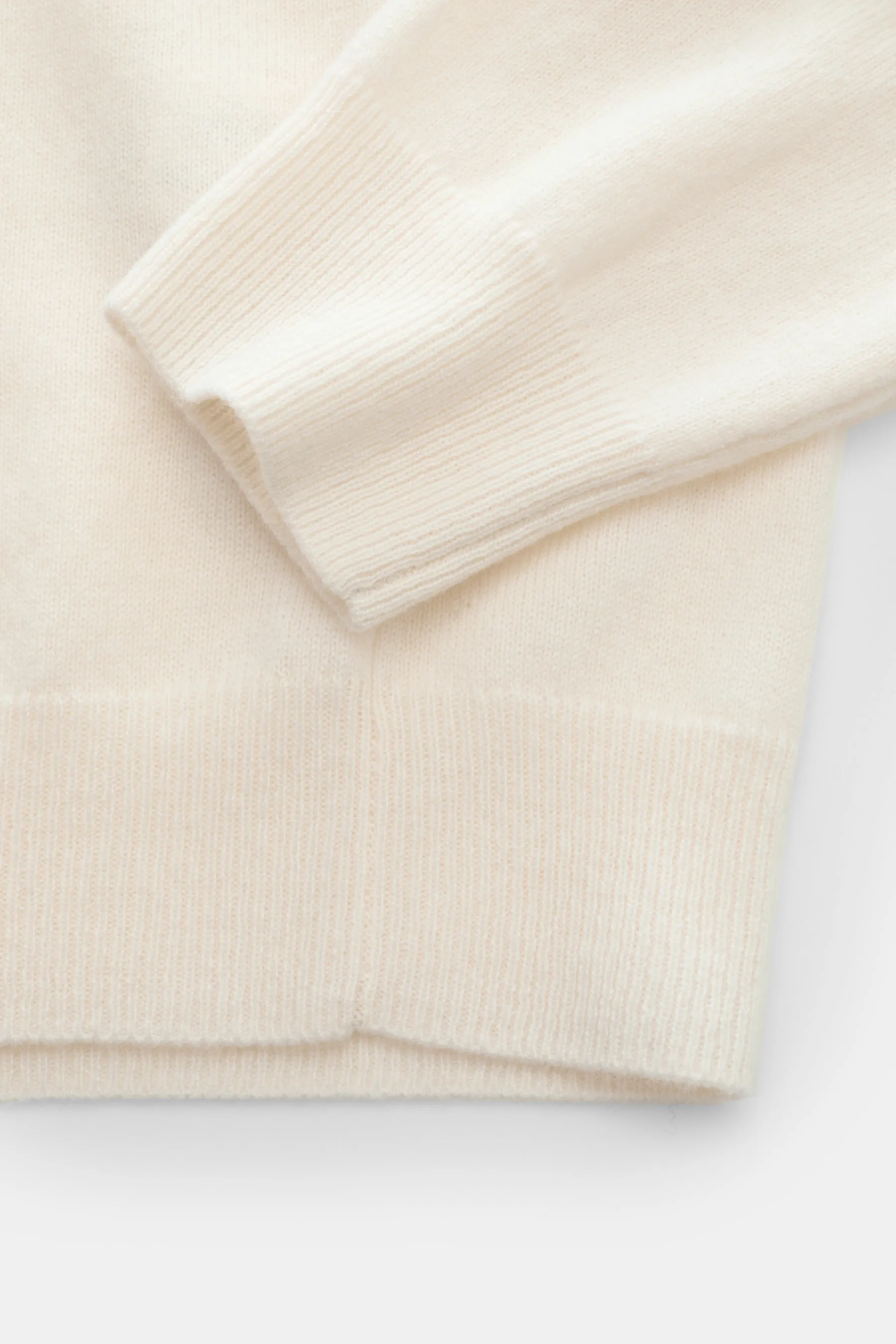 FTC - Herren - Cashmere Rundhalspullover creme – Bild 3