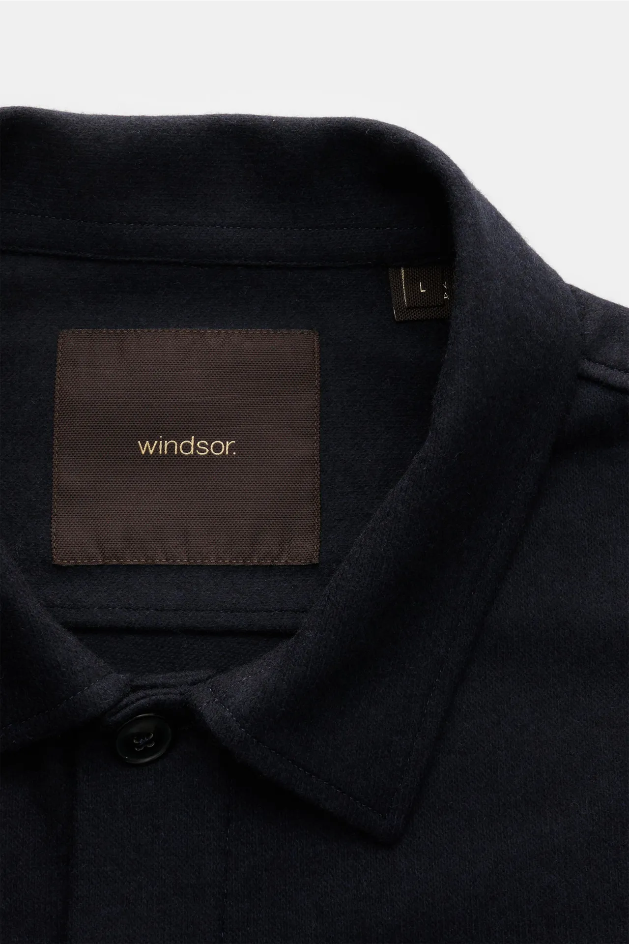 Windsor - Herren - Cashmere Overshirt 'Osimo' dark navy – Bild 2