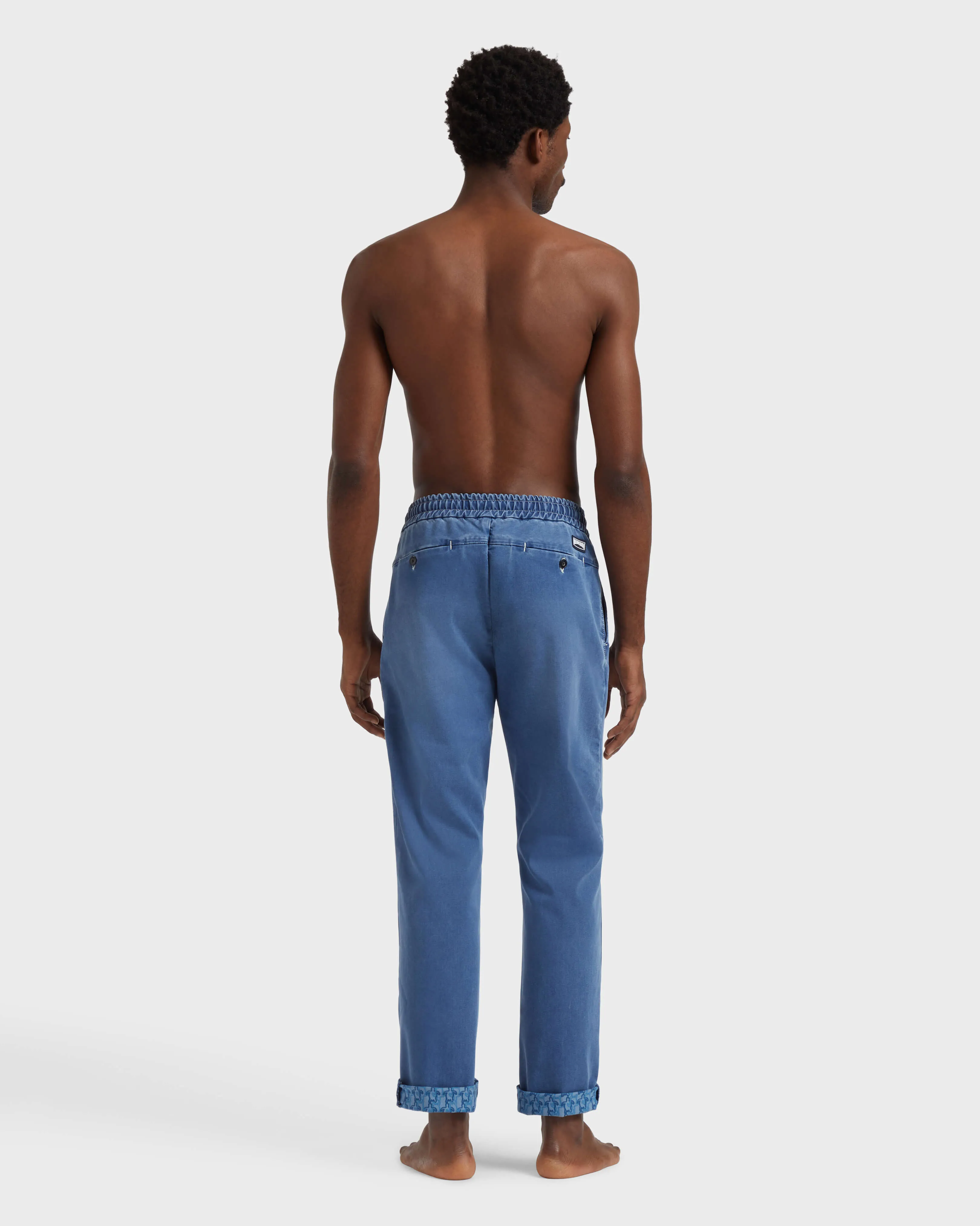 Vilebrequin - Turtles Net Denimhose Für Herren - Jeanshose - Clemence - Blau - Größe 28 – Bild 4