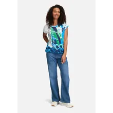 Printshirt mit Tunnelzug