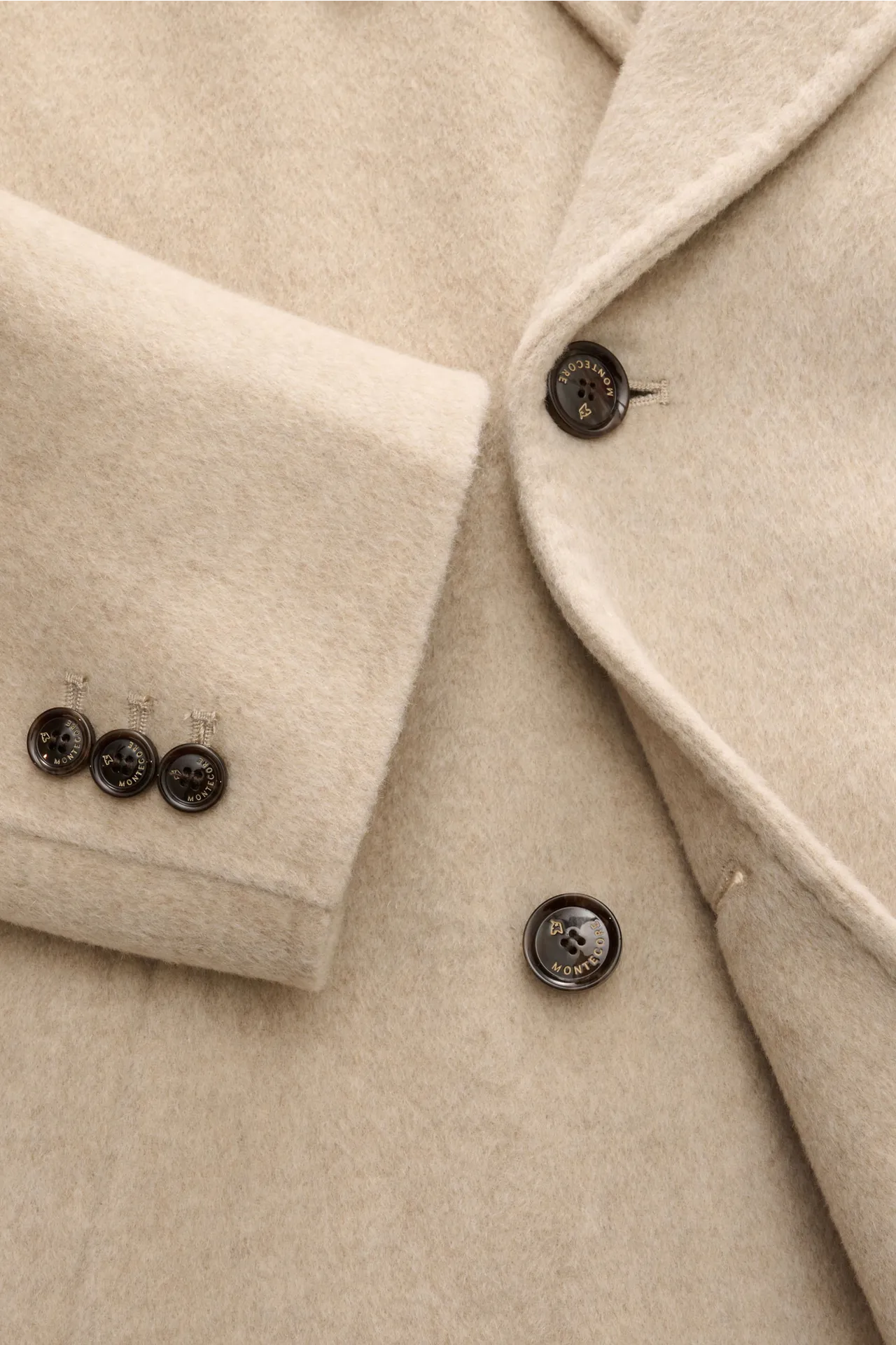 Montecore - Herren - Cashmere Cabanjacke beige – Bild 4