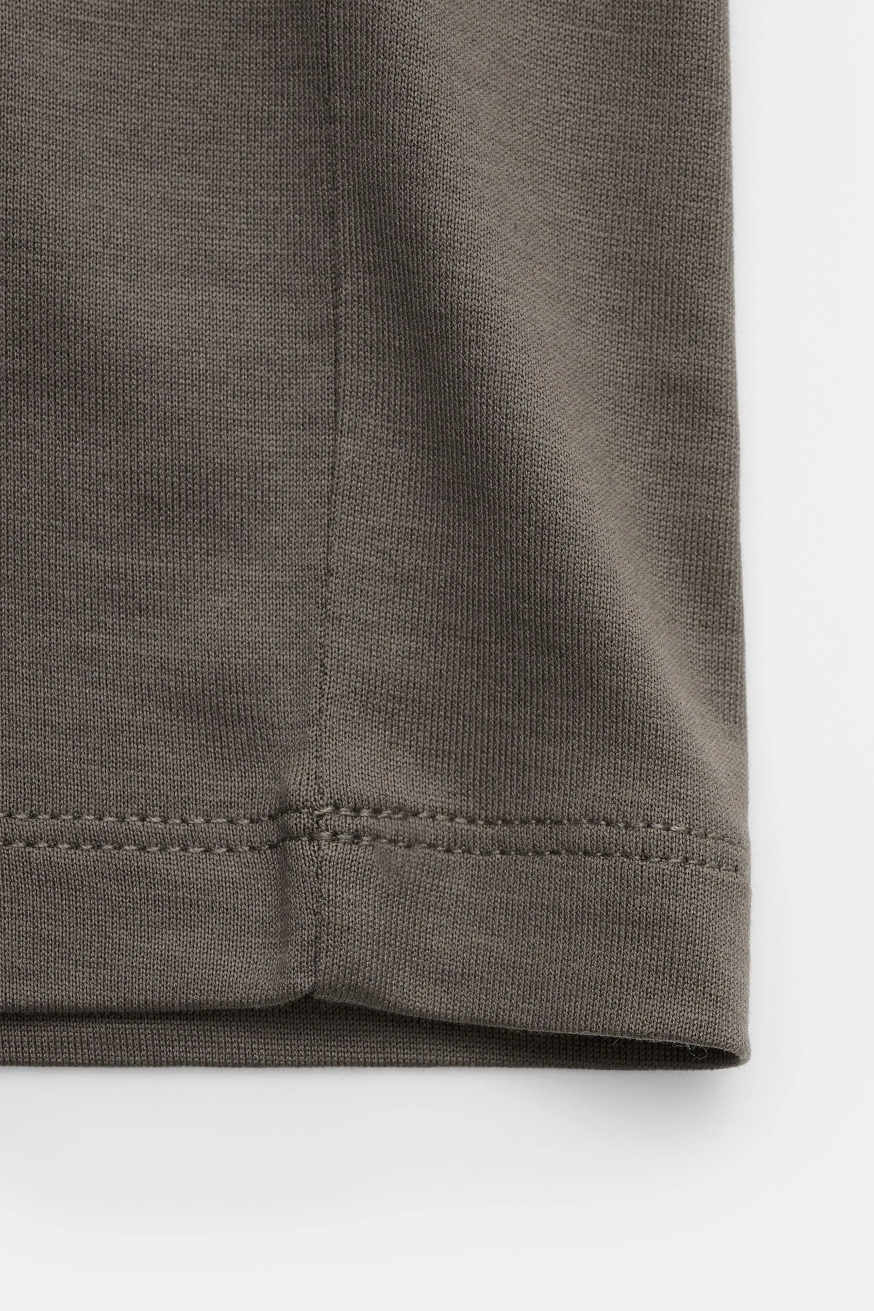 Emporio Armani - Herren - Rundhals-T-Shirt graubraun – Bild 3