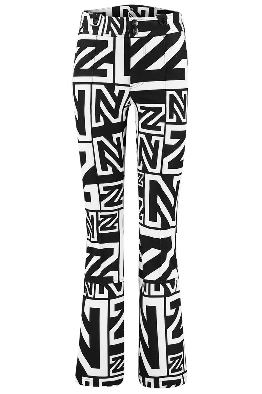 NIKKIE - Logo Mix Ski Pants Zwart - Größe 34 - schwarz – Bild 4