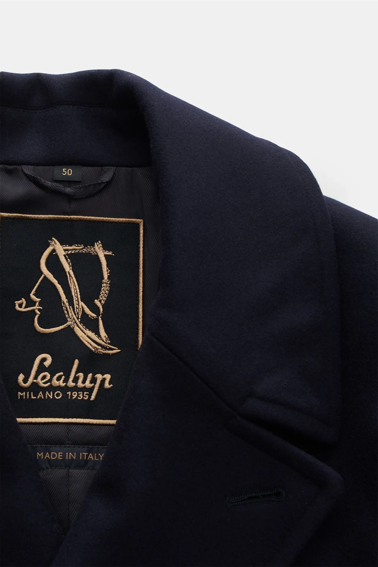 Sealup - Herren - Caban-Kurzmantel 'Genova Peacoat' dark navy – Bild 3