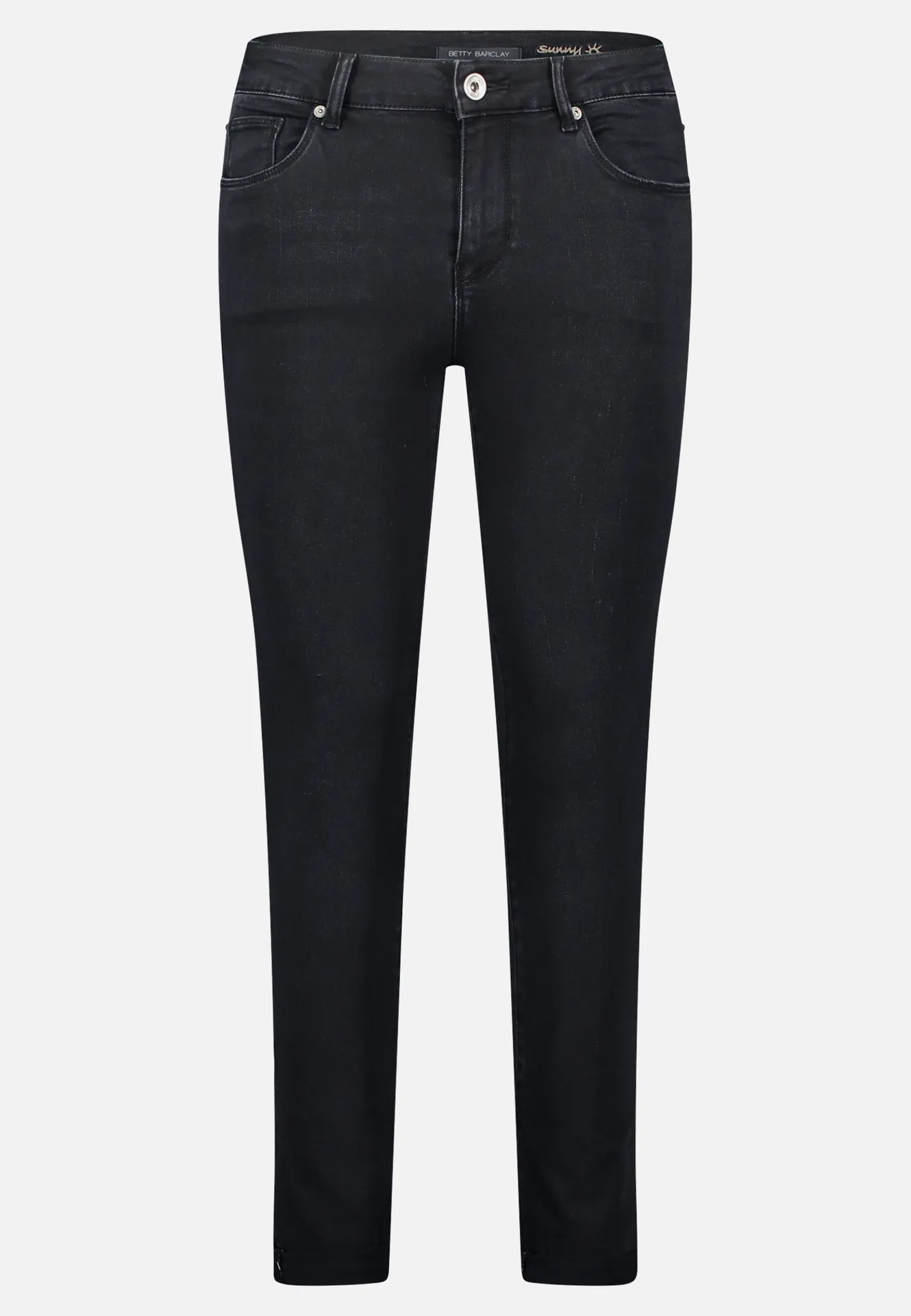 Basic-Jeans mit Waschung – Bild 3