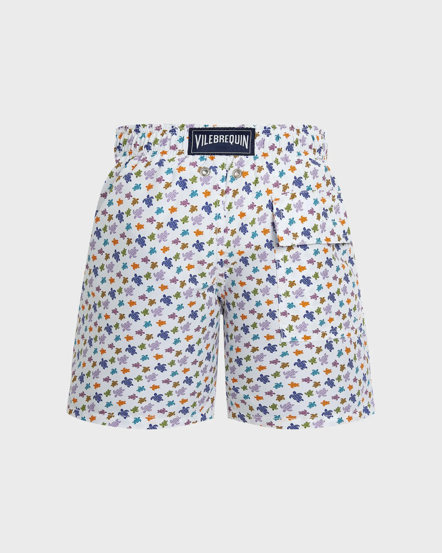 Vilebrequin - Micro Ronde Des Tortues Badeshorts Für Jungen - Bademode - Jim - Weiss - Größe 2 – Bild 2