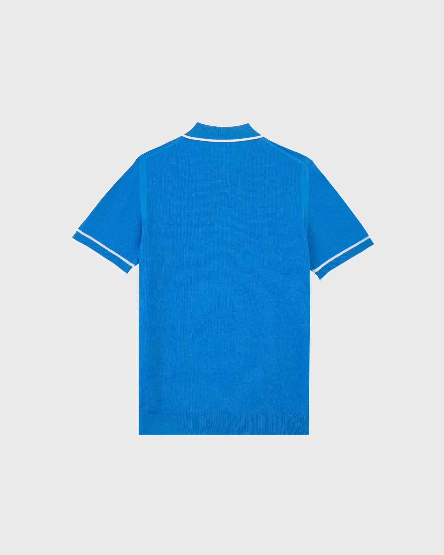 Vilebrequin - Solid Polohemd Aus Baumwollstrick Für Herren - Polohemd - Pezou - Blau - Größe L – Bild 2