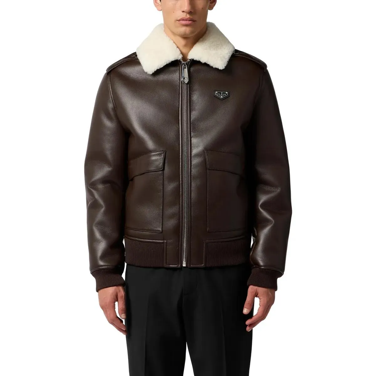 Philipp Plein - Jacke - Größe L - braun – Bild 3