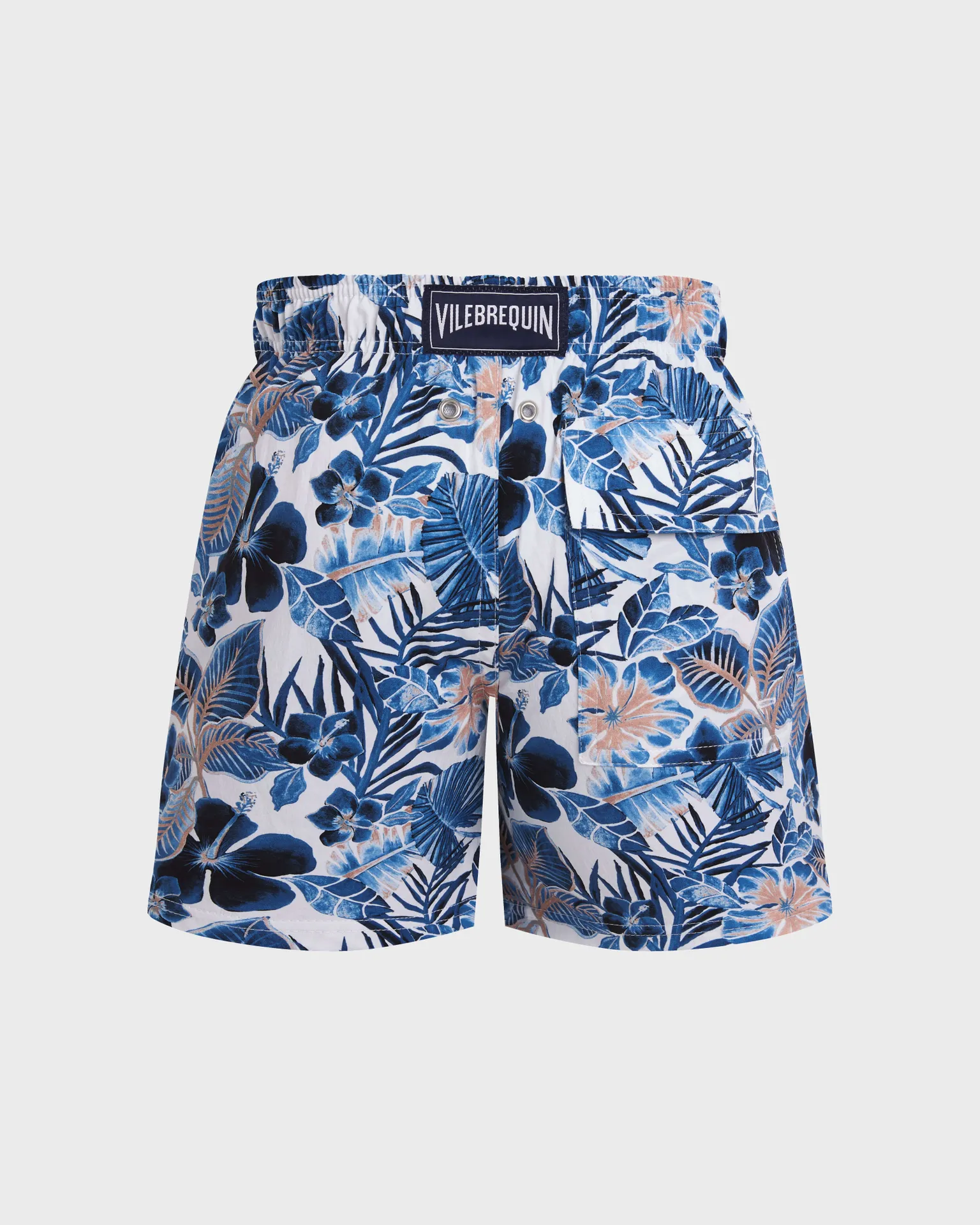 Vilebrequin - Island Flowers Stretch-badeshorts Für Jungen - Bademode - Jirise - Weiss - Größe 10 – Bild 2