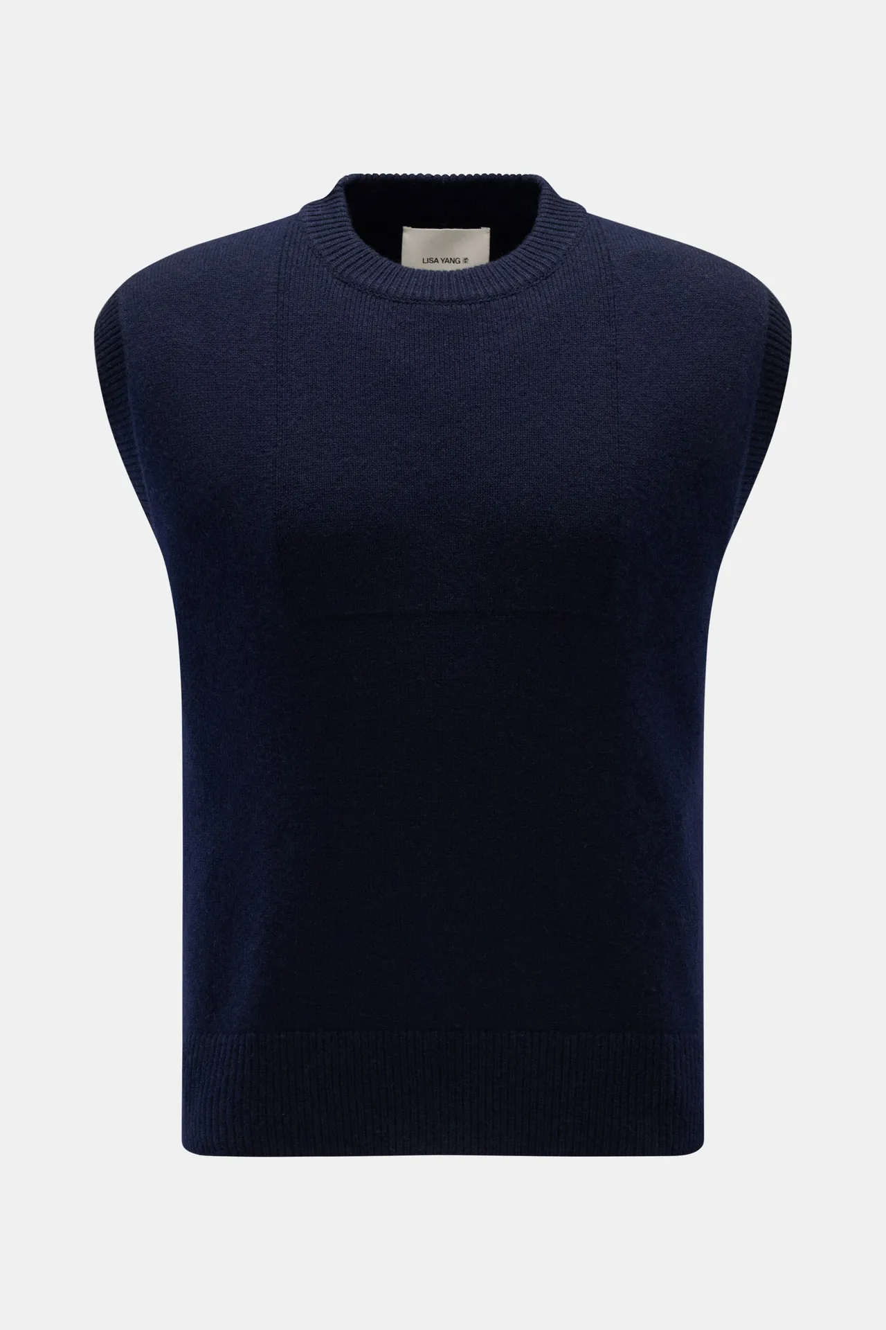Lisa Yang - Herren - Cashmere Pullunder %27Dennis%27 navy Lisa Yang - Herren - Cashmere Pullunder %27Dennis%27 navy