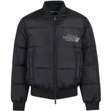 Dsquared2 - Easy Puffer Bomber Jacket Black - Größe 46 - schwarz Dsquared2 - Easy Puffer Bomber Jacket Black - Größe 46 - schwarz